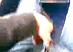 Public jizzing in the train