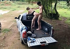 Camera Caught Young People Having Sex on the Alien Encounter Track.