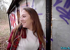 Punk Babe Shagged In Public 1 - Public Agent