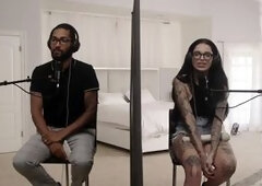 Tatted Stunner Leigh Raven Shifts Mickey Mods Dick Into Gear