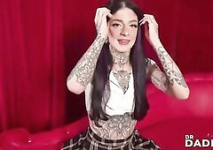 Tattooed Sweetheart Bella Lioras Craves Fulfilled By The Doctors Expertise