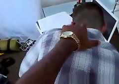 Nerd cracker smashed in his asshole