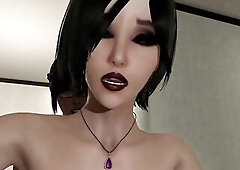 Rei's Snatch could not Stand it and this babe Began to Piddle during Sex Hot_cartoons