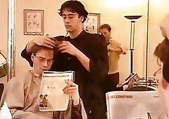 Taking care of barber