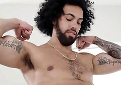 See Him Fuck: Rich Sidra Sage debut cumshot sniffing