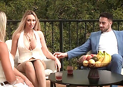 Three hearts, one flame ft. Clara Mia by DorcelClub: Blowjob, Doggy  Spooning Porn