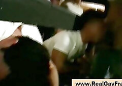 Gay college teens frat initiation