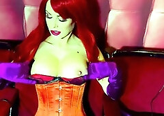 Chubby latina with big boobs toys her pussy