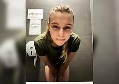 Bizarre squirt. Large booty sit on the web camera