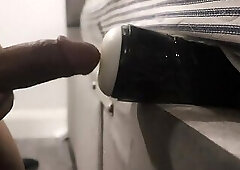 FLESHLIGHT SIDE VIEW FUCK AND CUMSHOT! xxx