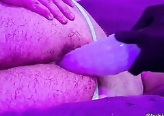 taking this large sex-toy to the base and getting my blossoming rose gap fisted out!