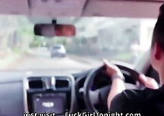 Banged by a stranger after being robbed on the street Cum in snatch