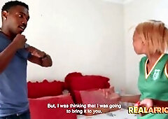 Afro Auntie Begging Me To Clap These Wet Butt Cheeks!