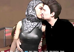 Erotic 3D animation featuring South African cartoon model in plumbing scenario