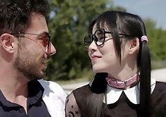 Rocco Siffredi: Sucking the Big Tit Asian's Toes