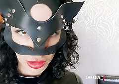 Femdom Plays With Her Toy Boy With Boy Toy