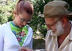 Teens Piss 'n' Grandpas