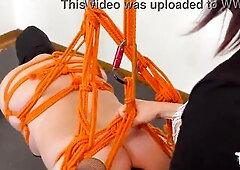 Shibari Slavery: Throat & Butt Domination