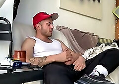 Paja fumando