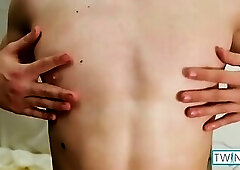 Horny Brunette Henry L Strokes His Hard Cock And Milks It!