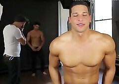 THE BOYS HAVE A GOOD ORGY IN THE BEDROOM