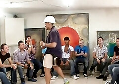 Sucking A Huge Stripper Cock