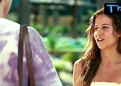 Irene Escolar Butt,  Breasts Scene  in Presentimientos