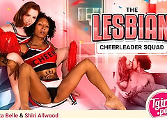TGIRLS.PORN: The Lesbian Cheerleader Squad