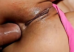 Anal creampie with my whore stepmom
