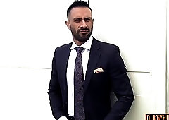 Muscle gay anal sex with facial