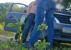 Bareback Outdoor Adventure With A Stranger