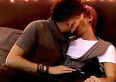 British amateur cuties fuck after passionate foreplay