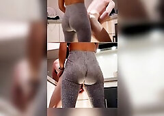 Kitchen Anal drilling to Deepthroat