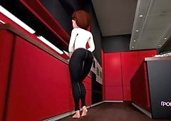 IncrediMom Gets Spanked and Stretched by a Big Dick