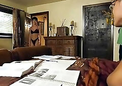 Daisy study romance ends with a blowjob