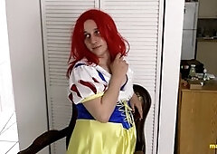 Elis Ataxxx in a royal gown flaunts his booty greedily