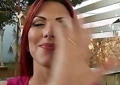 Glam tranny Kananda Hickman wants to be ass fucked deep