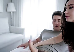 Voyeur Desires to Join in for a Trio with My Girlfriend and Destroy Her Taut Booty