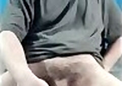 Korean Dude with 8 inch cock cum