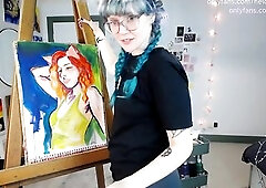 painting tricky_nymph