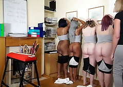 Convicted Sentenced And Caned Isabel Now In Our Spanking Library - Lola Marie, Isabel Dean And Sarah Stern