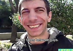 Latino picks up straight stud and anal fucks bareback