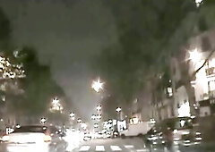 banging outdoor on the car