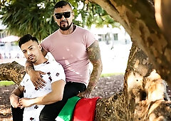 Passionate Latin anal with Boomer Banks and Alexander Savage