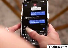 Shemale Ariel Demure message her boyfriend King Noire to buy her a necklace.After that,her boyfriend arrive and hand over the necklace.As a thank you 