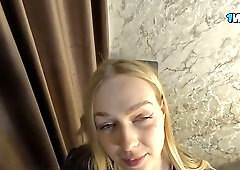 Bubble butt blonde Arisha Mills gets nice POV dicking