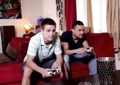 Jacking Off With His Buddy