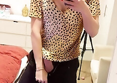 Solo webcam tranny masturbation