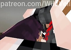 Bleach girl gets fucked Minecraft animation