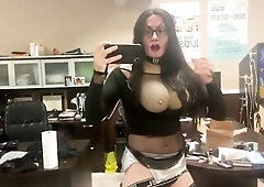 Chrissy Cocoabutter T-Girl Crossdresser Sucks Grindr Daddys Rod - Compilation Movie - T-Girl Sissy